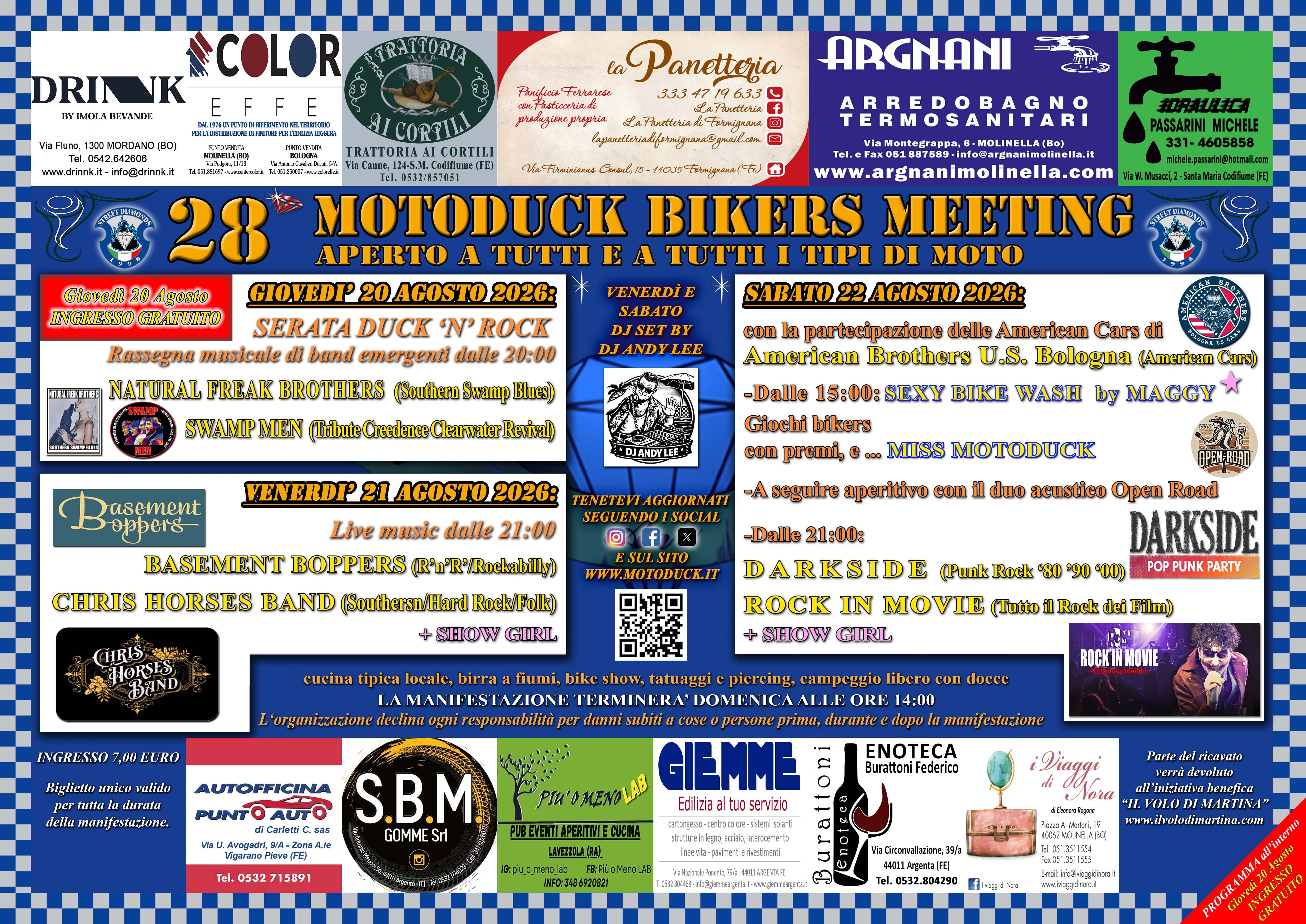 Motoduck 2026 Motoraduno Motoduck